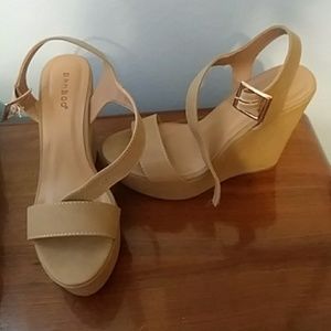 Tan Wedges